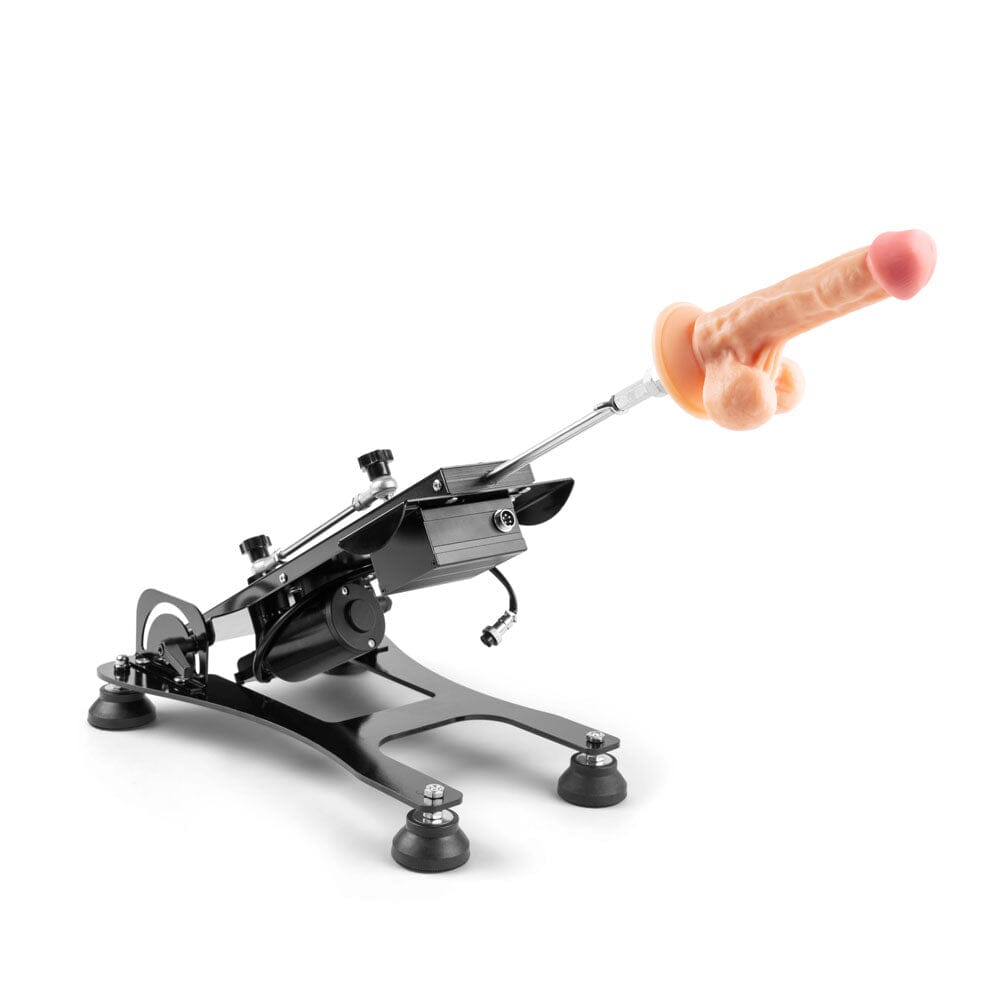 Thrusting Sex Machine With Controller & 2 Realistic Attachments - The Cowgirl Sex Machine