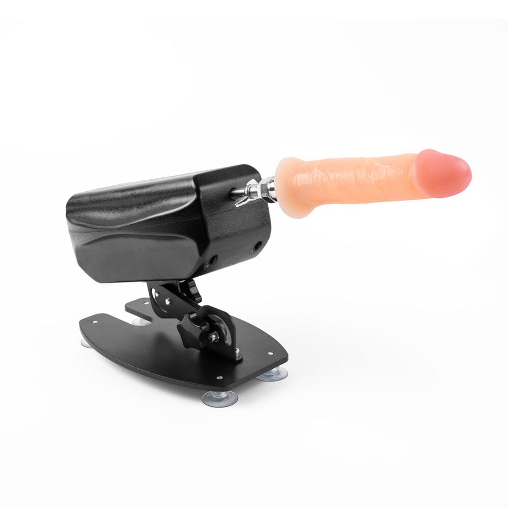Wireless Remote Control Sex Machine With Realistic Dildo Attachment - The Cowgirl Sex Machine