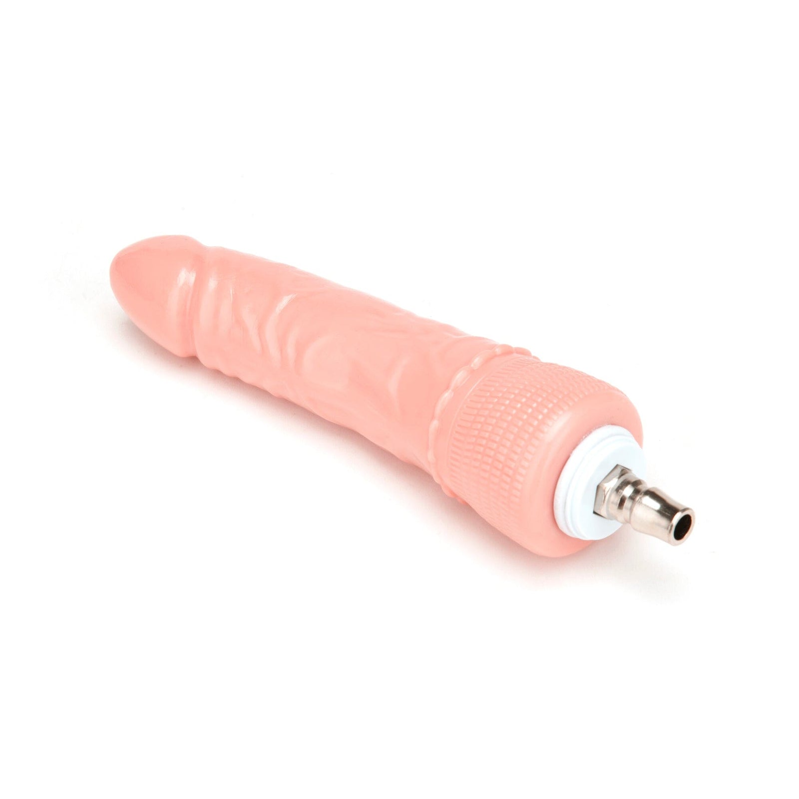 8" Curved Realistic G-Spot dildo Attachment - Flesh - The Cowgirl Sex Machine