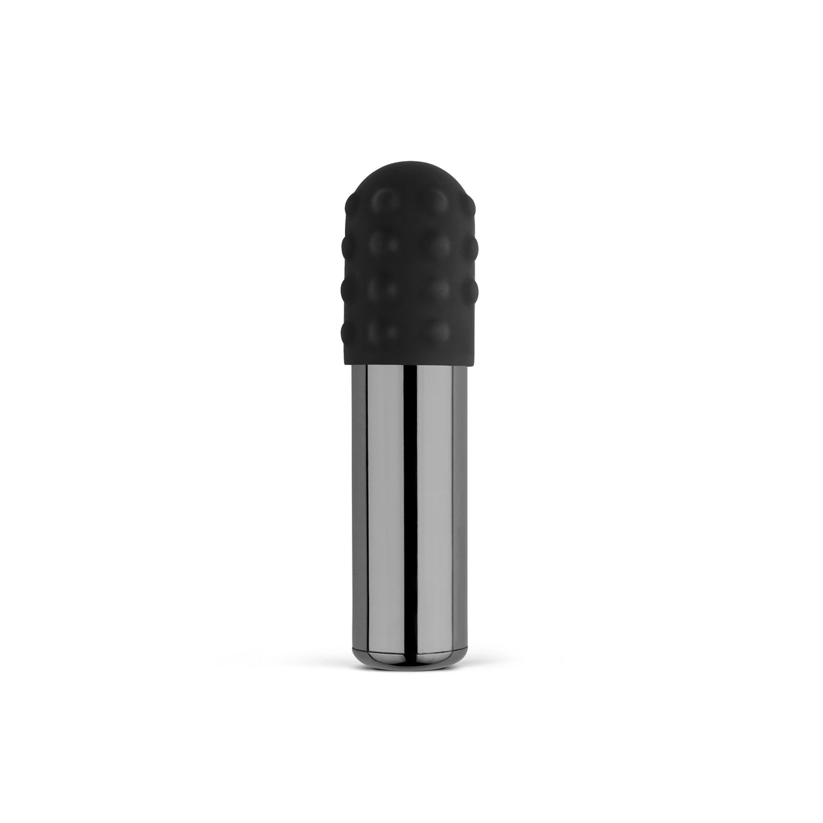  Le Wand Bullet (Black) metal vibrator standing upright