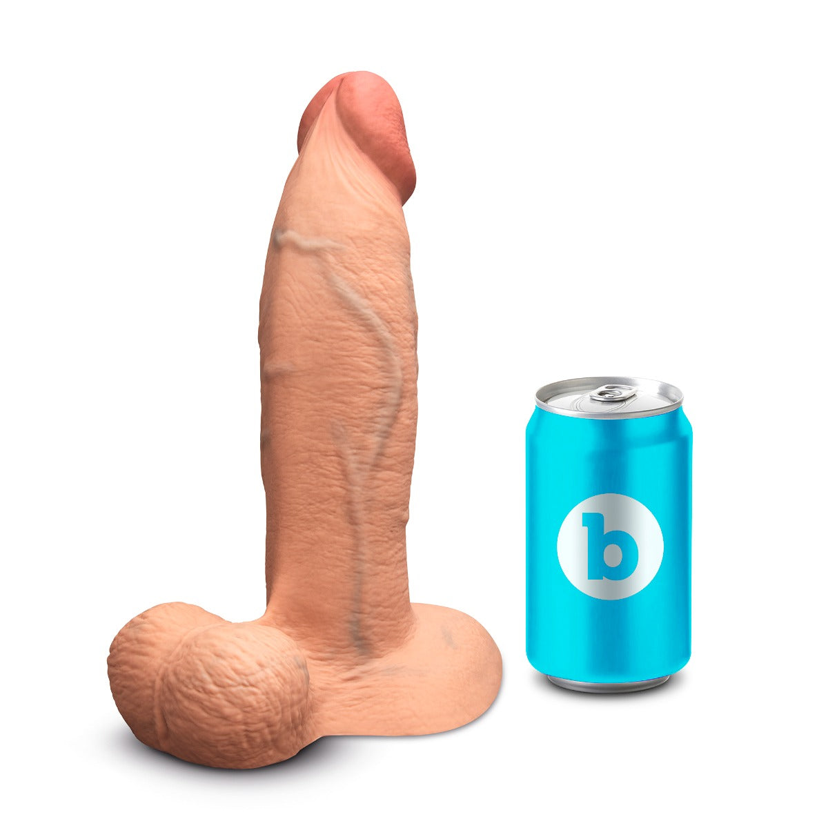 Slipskin Realistic Silicone Dildo - Girthy