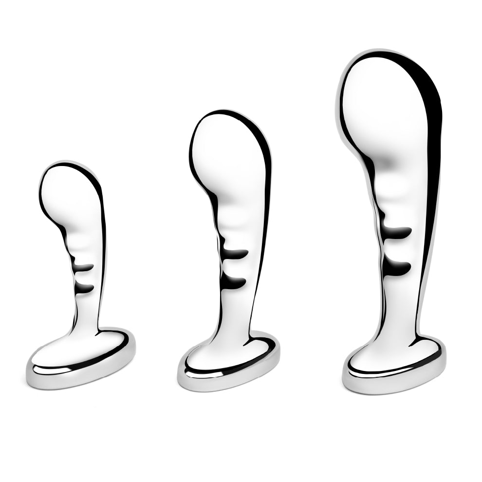 b-Vibe Stainless Steel P-Spot Training Set