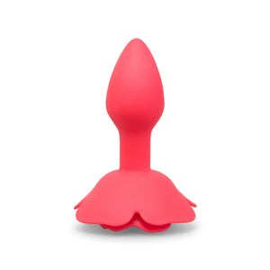 3.5 Inch Vibrating Rose Butt Plug 3.5 Inch Vibrating Rose Butt Plug