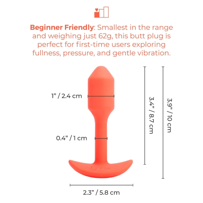 Vibrating Snug Plug 1