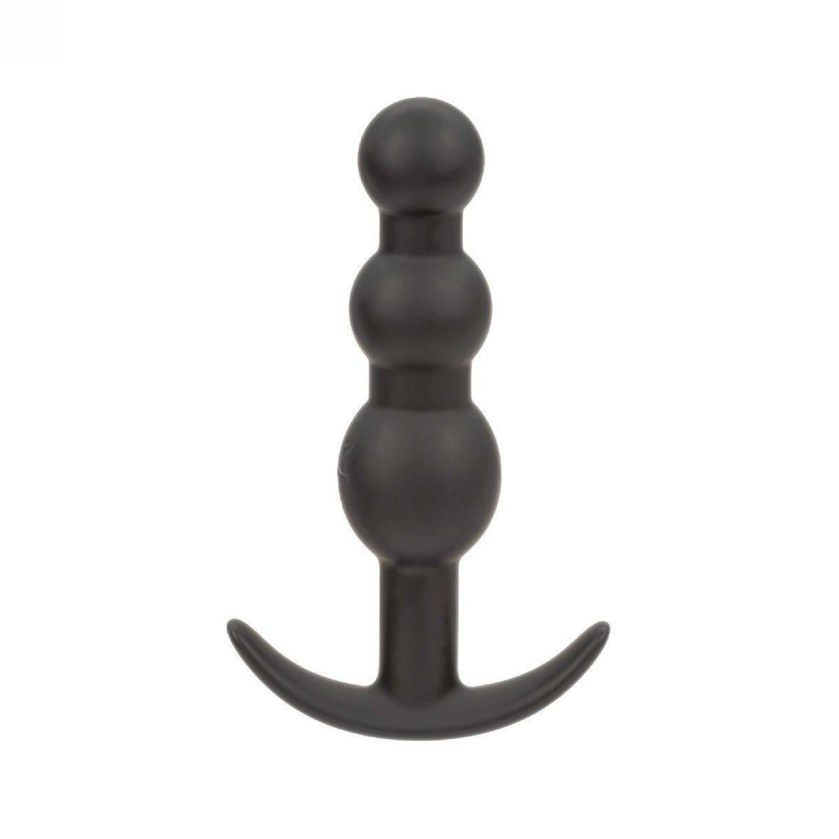 Boundless Vibrating Beaded Plug Rechargeable Silicone Anal Plug on a white background