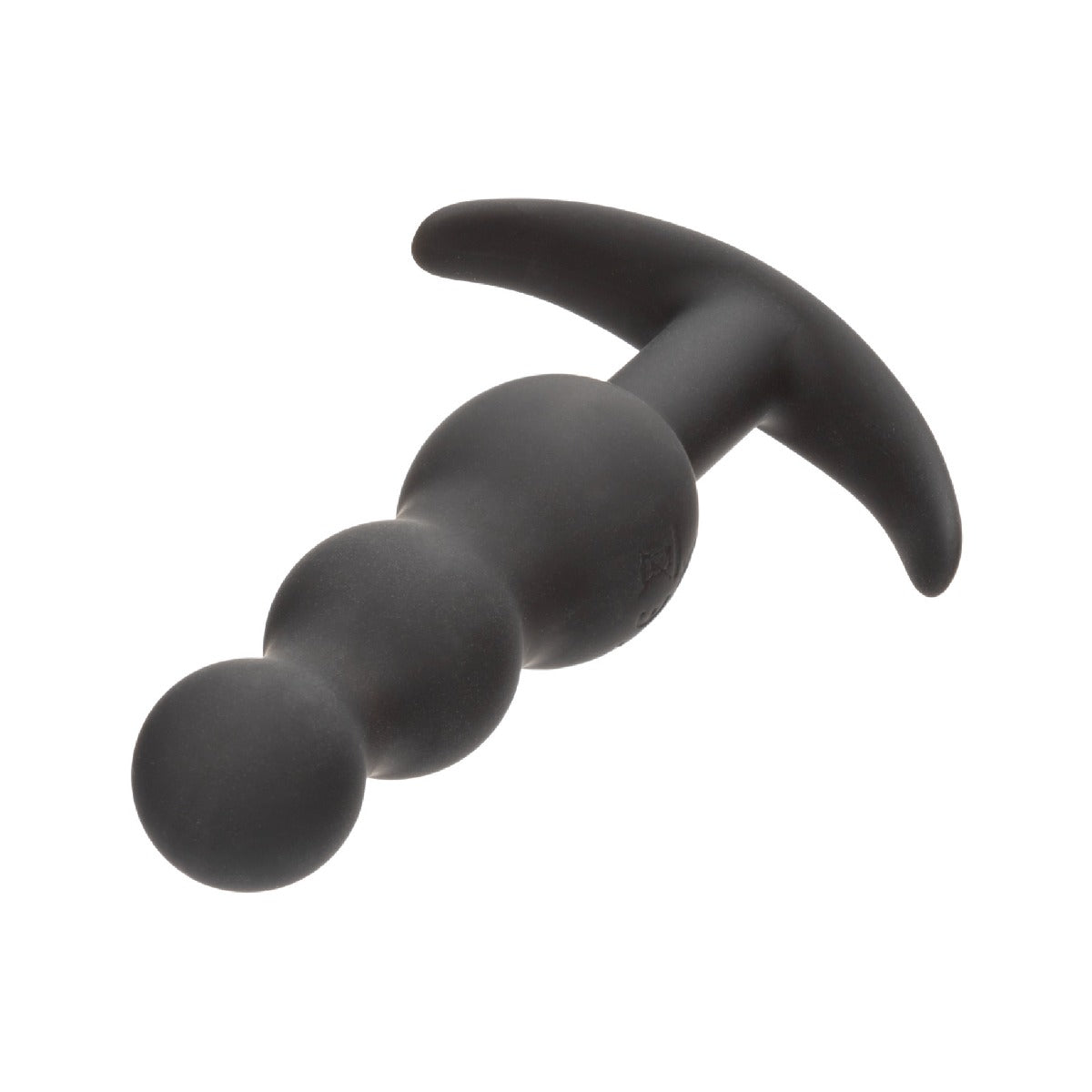 Boundless Vibrating Beaded Plug Rechargeable Silicone Anal Plug on a white background