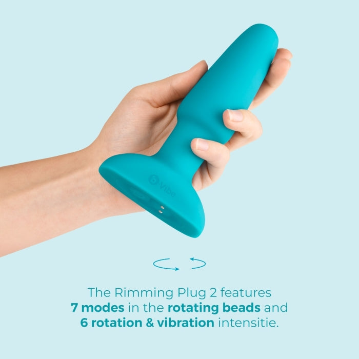 Rimming Plug 2 - Rotating Bead Stimulator | Ride The Cowgirl Rimming Plug 2 - Rotating Bead Stimulator | Ride The Cowgirl