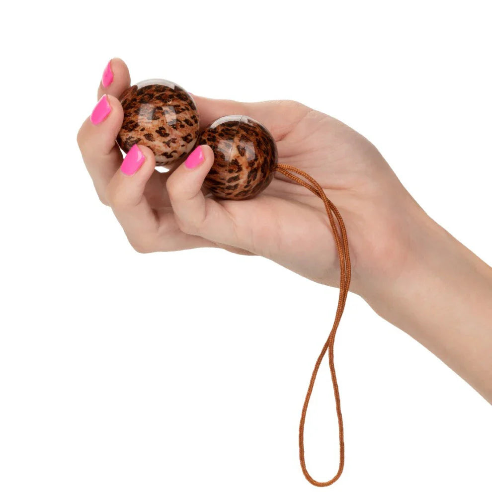 Duotone Orgasm Balls - Leopard