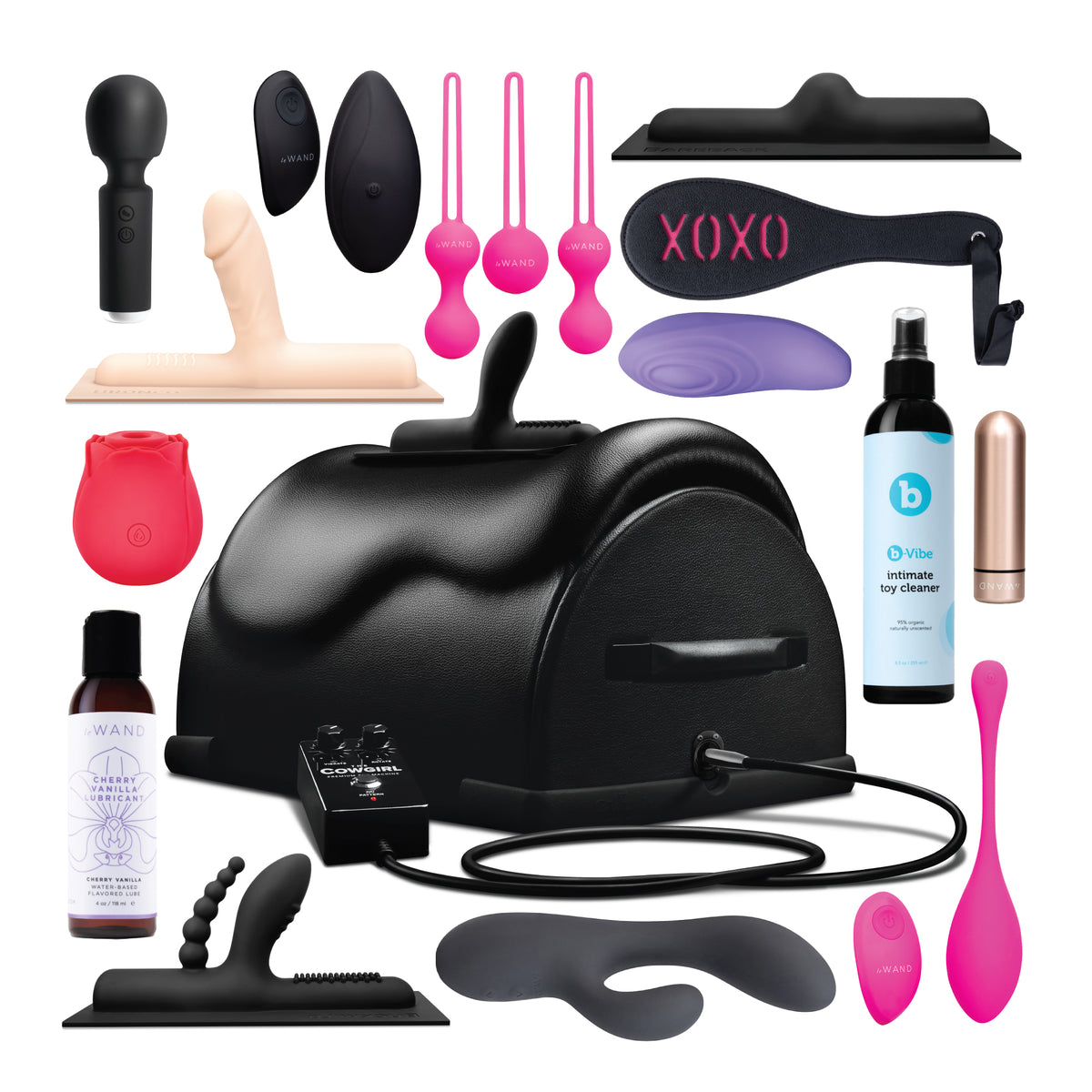 The Cowgirl Premium Sex Machine Holiday Bundle