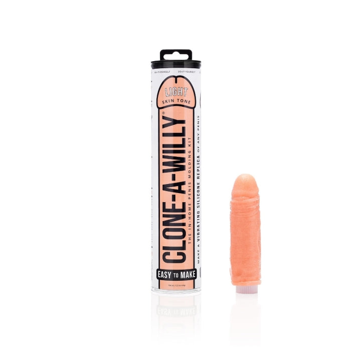 Clone-A-Willy Silicone DIY Homemade Vibrating Dildo Penis Molding Kit - Light Skin Tone