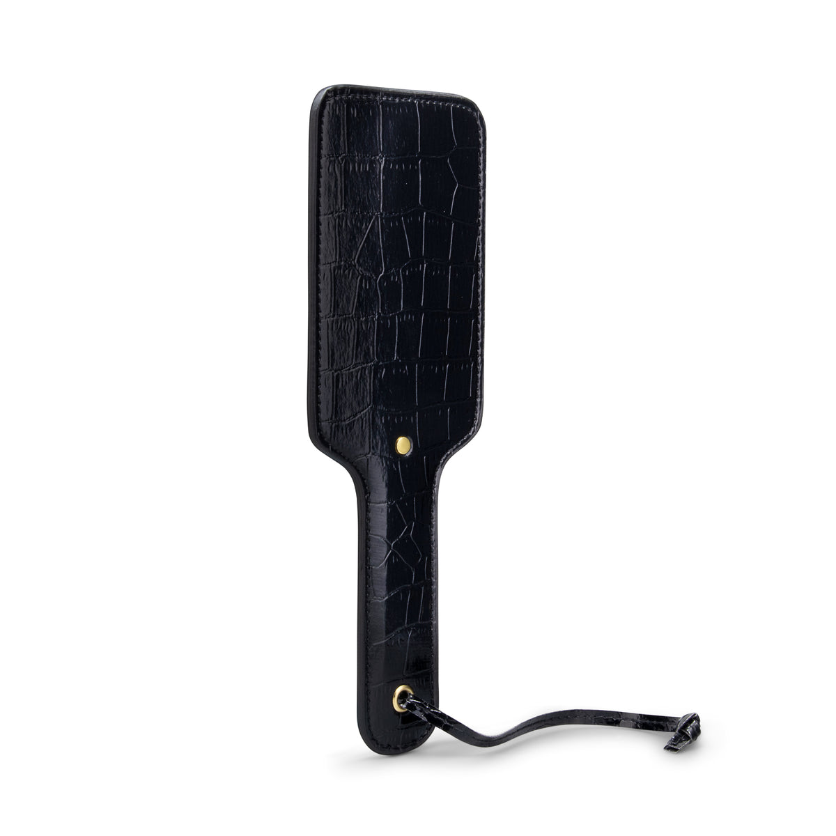 Cowgirl Patent Leather Croc Dual-Sided Spanking Paddle