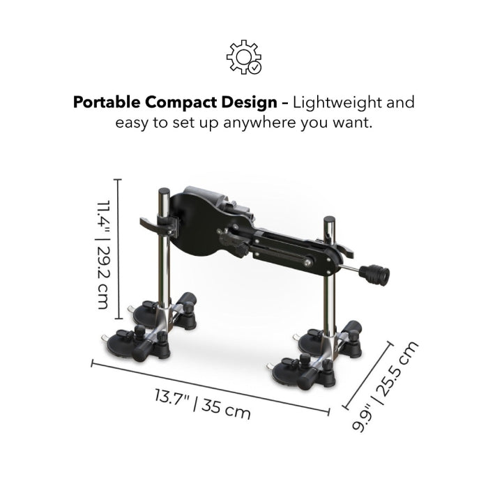 Remote Control Deep Thrusting Dildo Machine