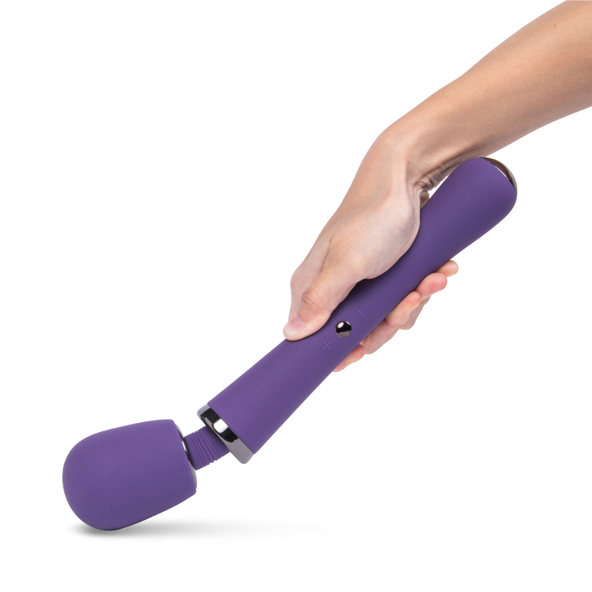 Rechargeable Vibrating Silicone Wand Massager