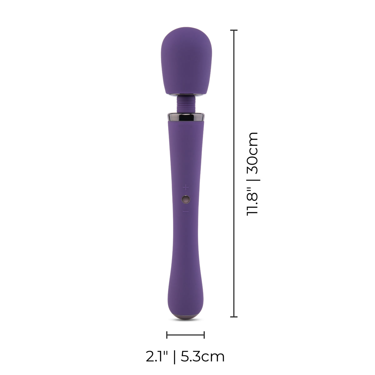 Rechargeable Vibrating Silicone Wand Massager