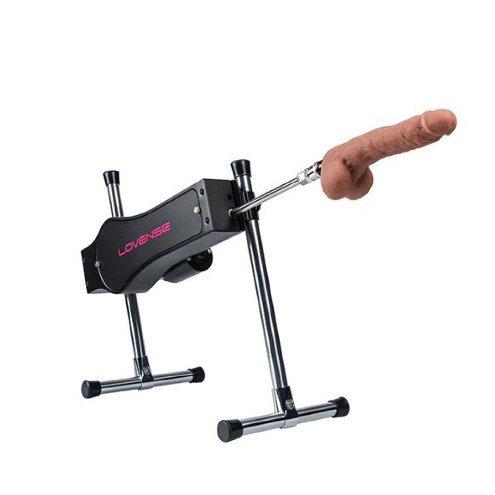 lovense thrusting dildo machine front view