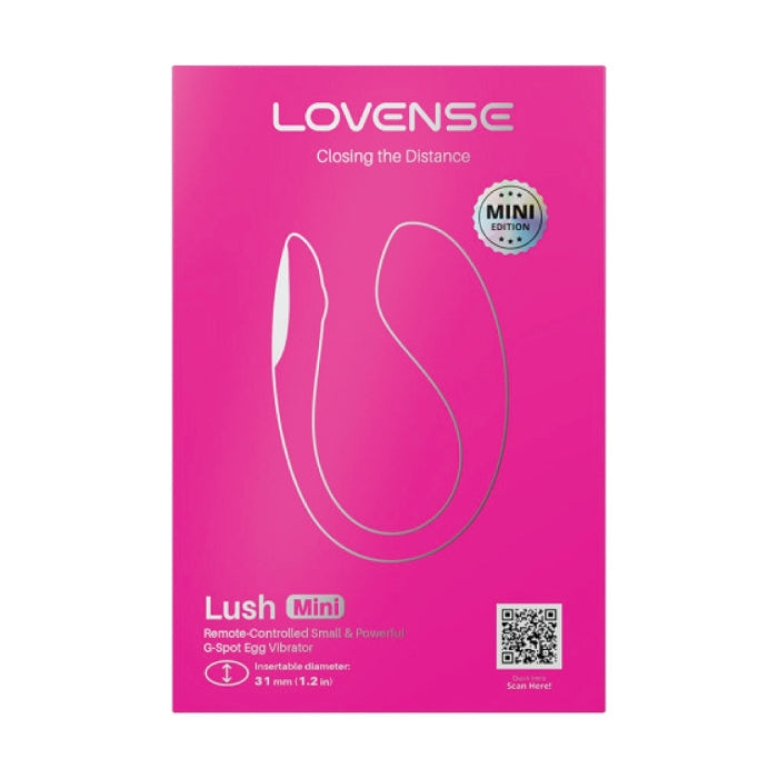 Lovense Lush Mini Remote-Controlled G-Spot Egg Vibrator
