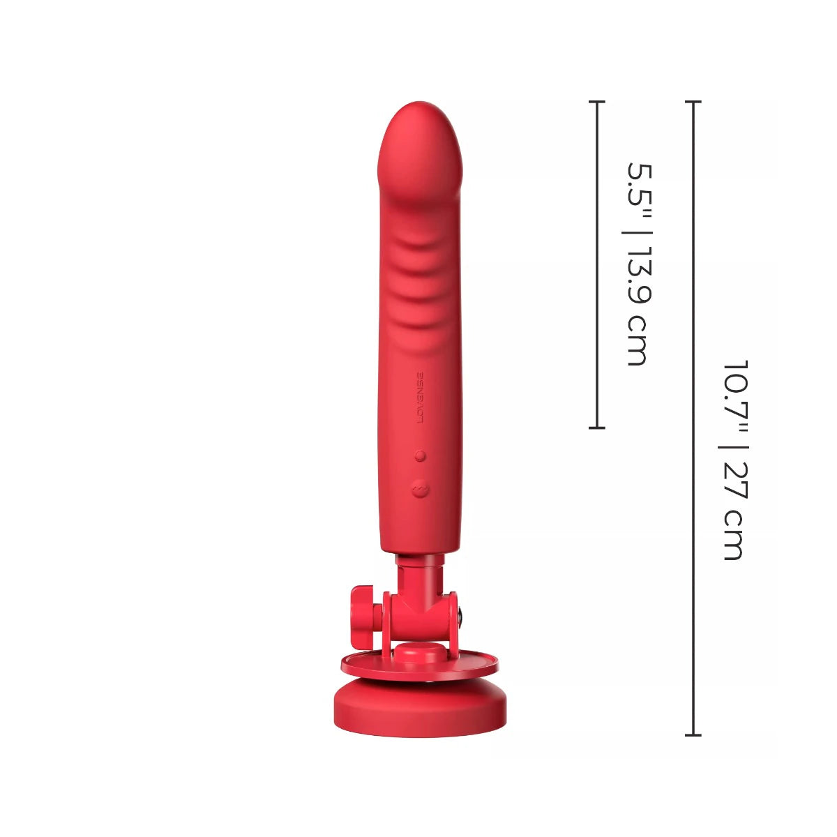 Lovense Mission 2 App Control Hands-Free Touch-Sensa Vibrating Dildo