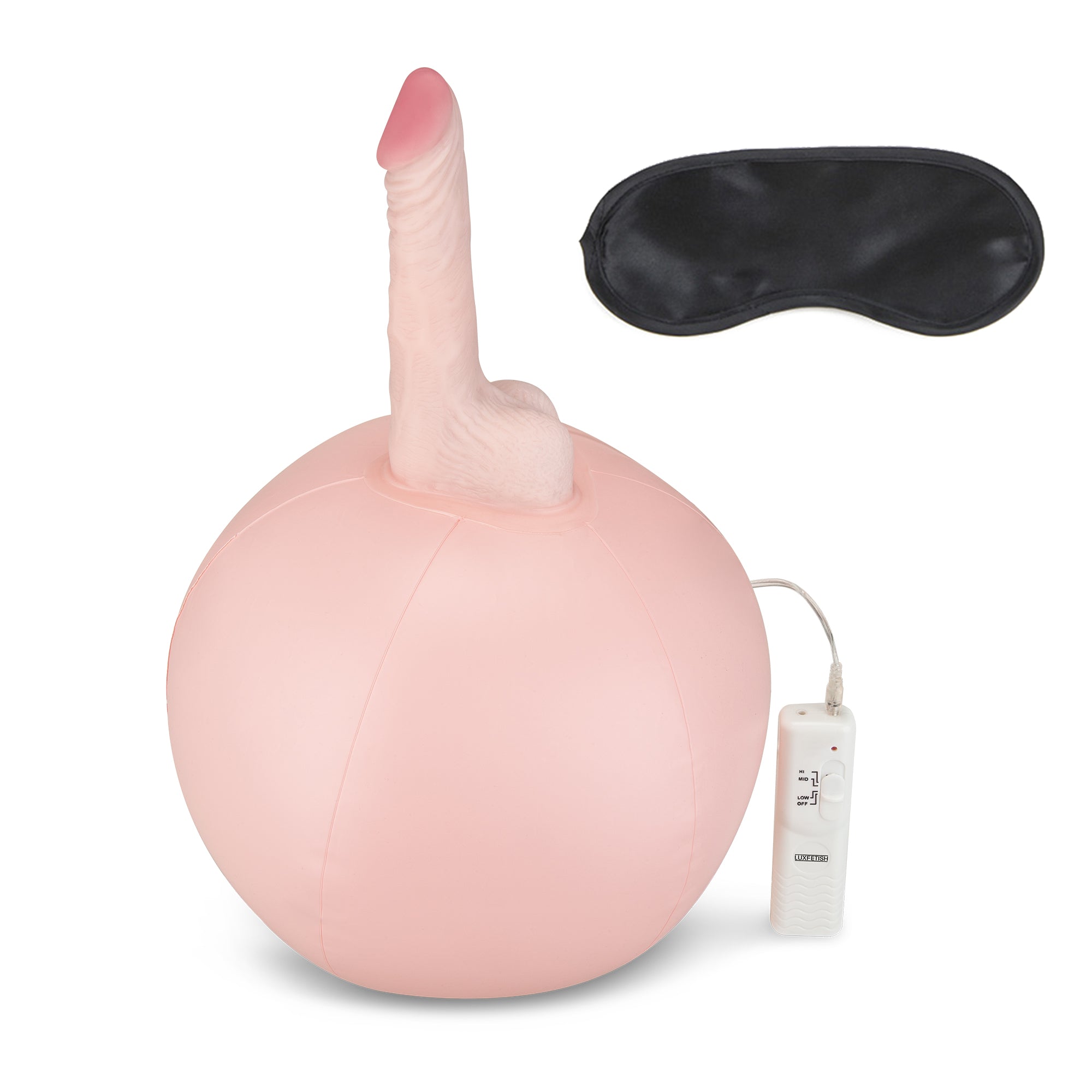 Vibrating Yoga Ball Dildo