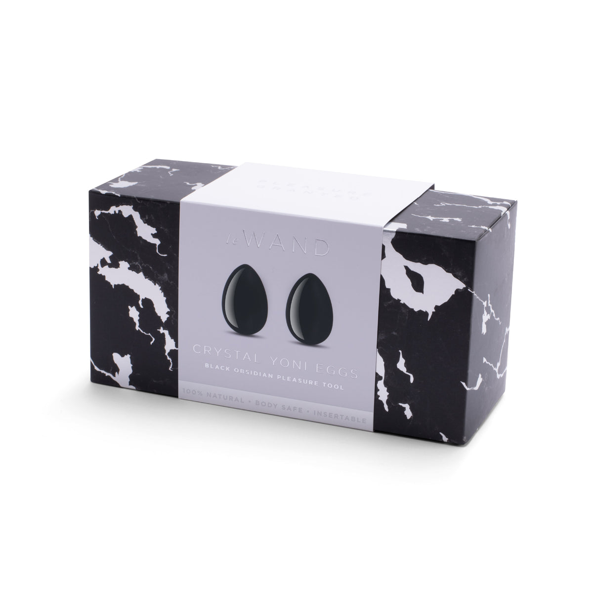 Le Wand Crystal Yoni Eggs (Black)