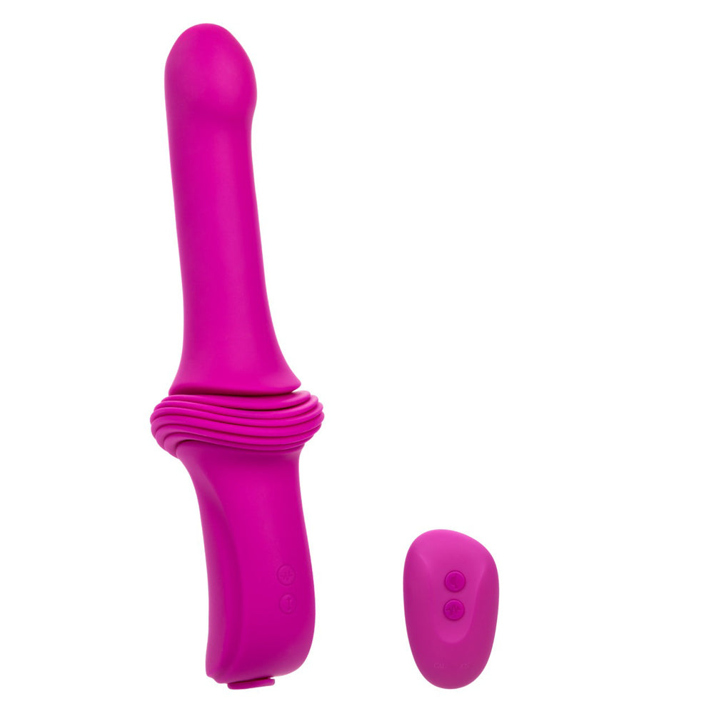 overdrive handheld sex machine front view with remote 