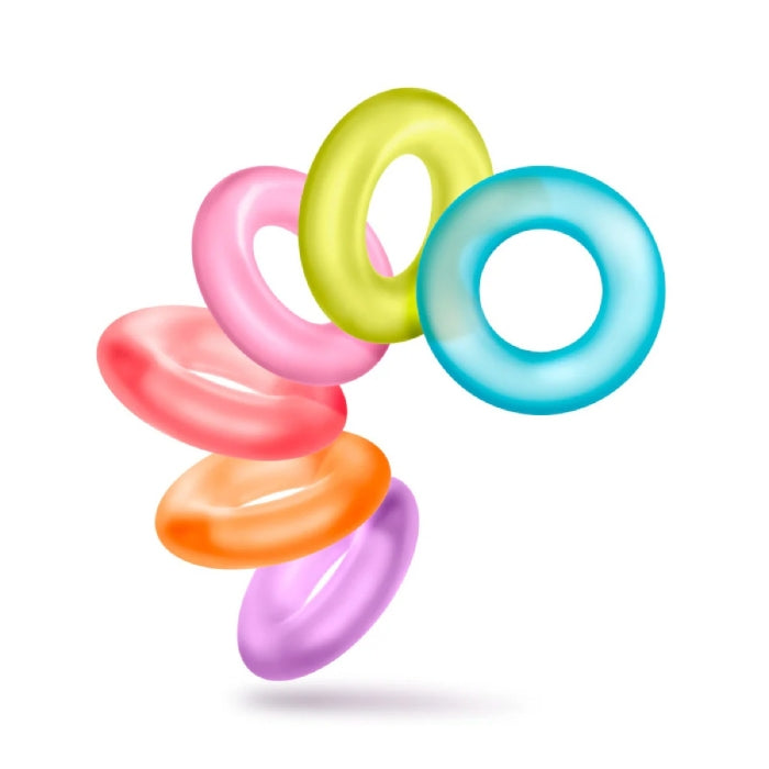Play with Me King of the Ring Cock Ring 6-Pack Set