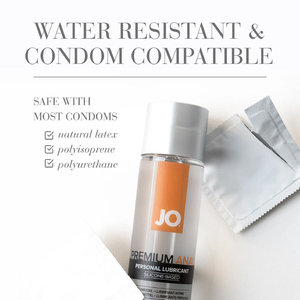 JO Premium Anal - Original - Lubricant (Silicone-Based) 4 floz / 120 ml