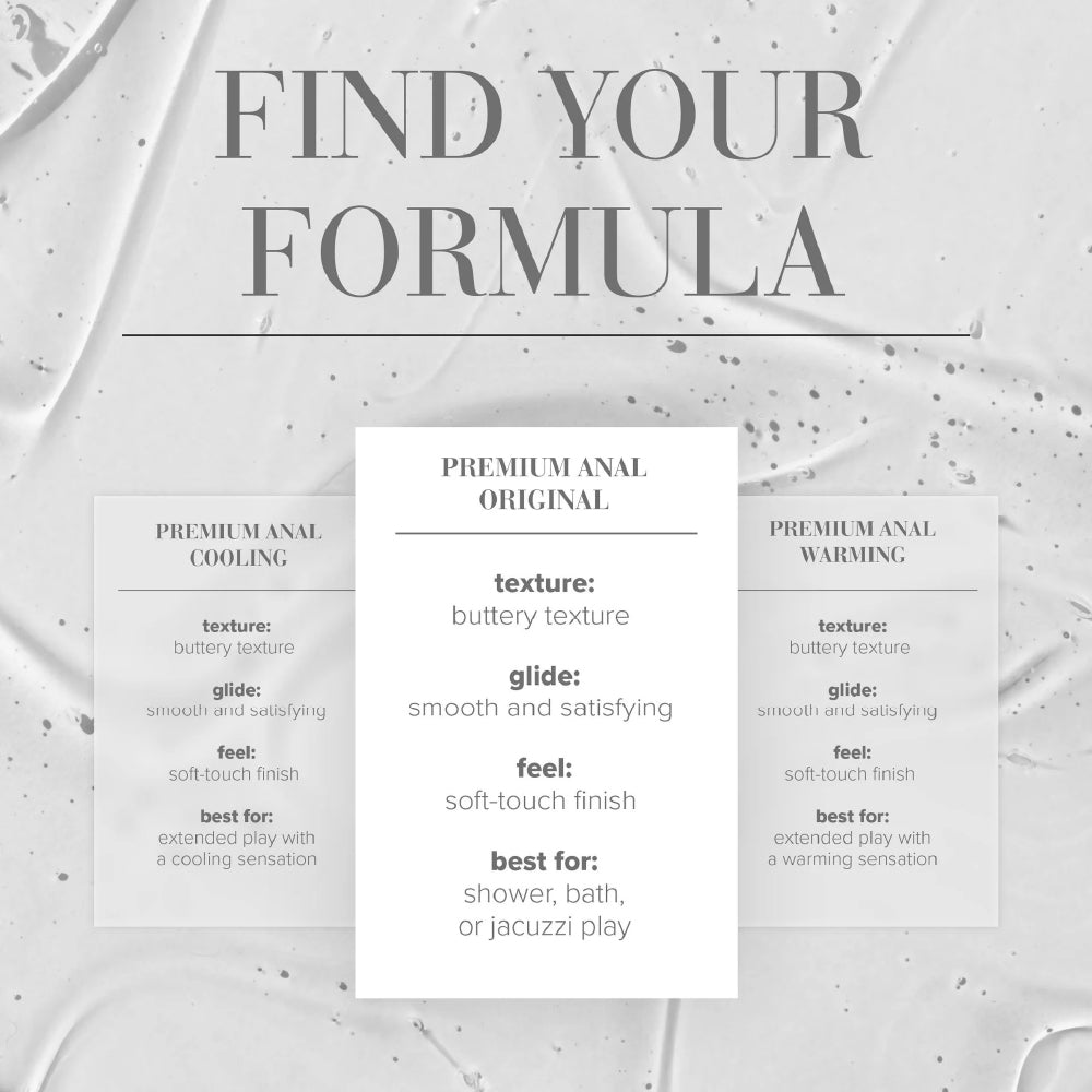 JO Premium Anal - Original - Lubricant (Silicone-Based) 4 floz / 120 ml