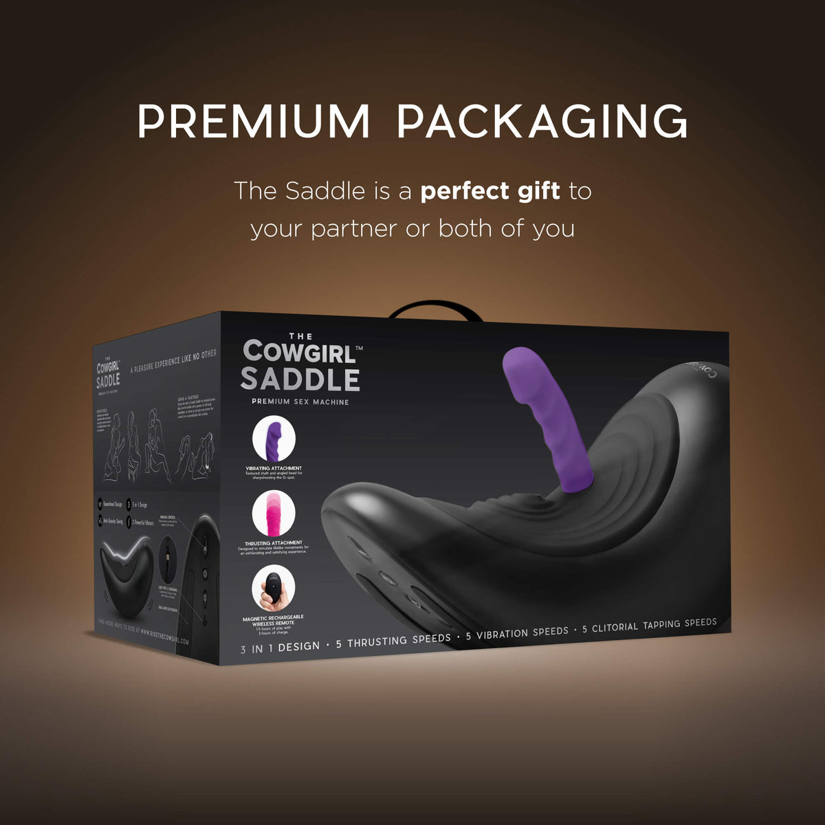 The Cowgirl Saddle Premium Sex Machine