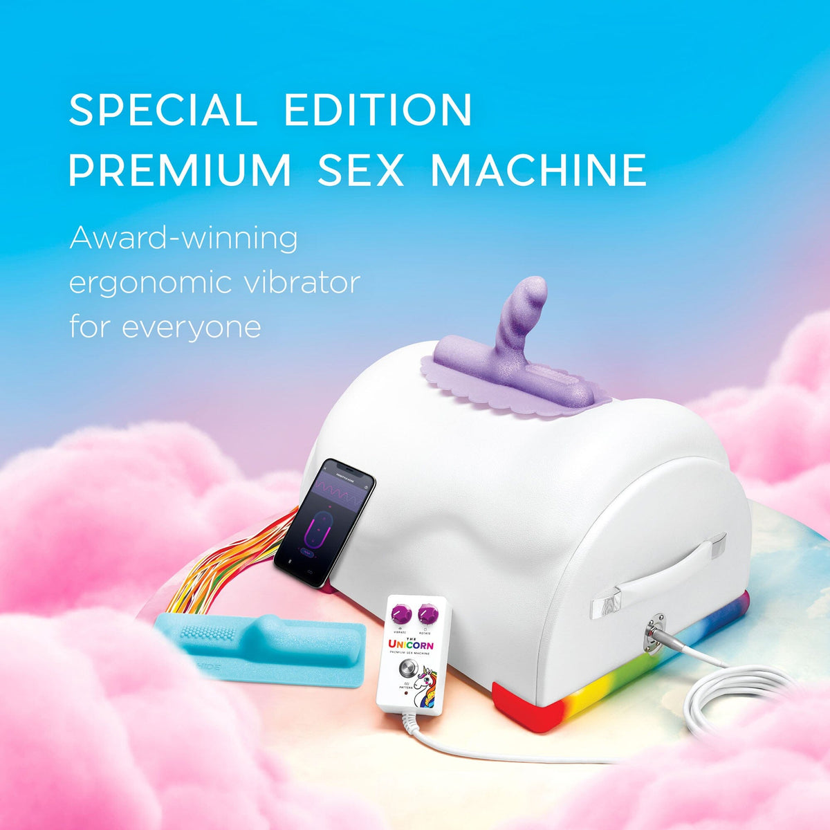 The Unicorn Premium Sex Machine - The Cowgirl Sex Machine