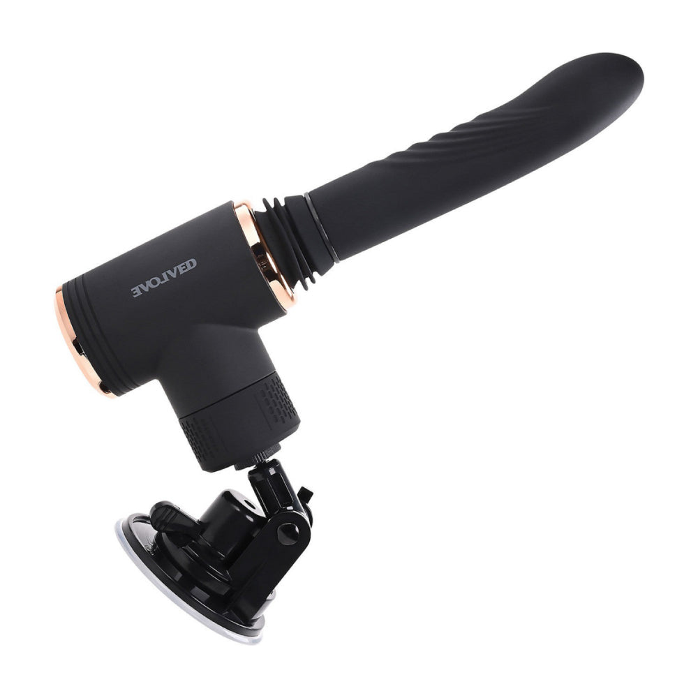 Too Hot to Handle Thrusting Vibrator Sex Machine