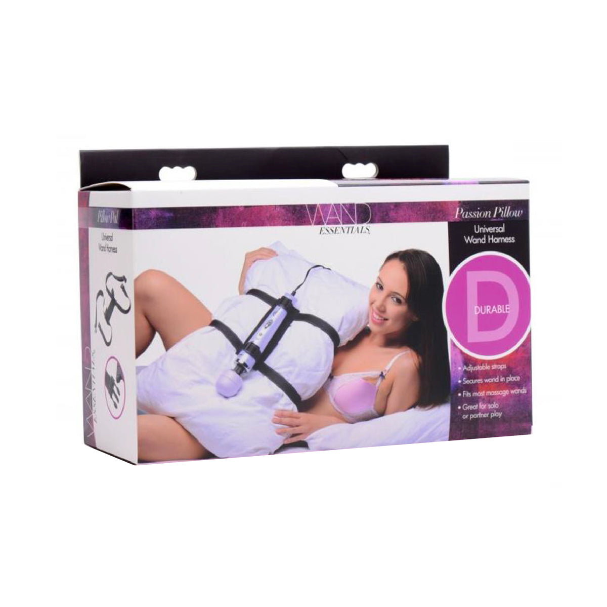 Wand Essentials Passion Pillow Universal Wand Harness Cushion Strap