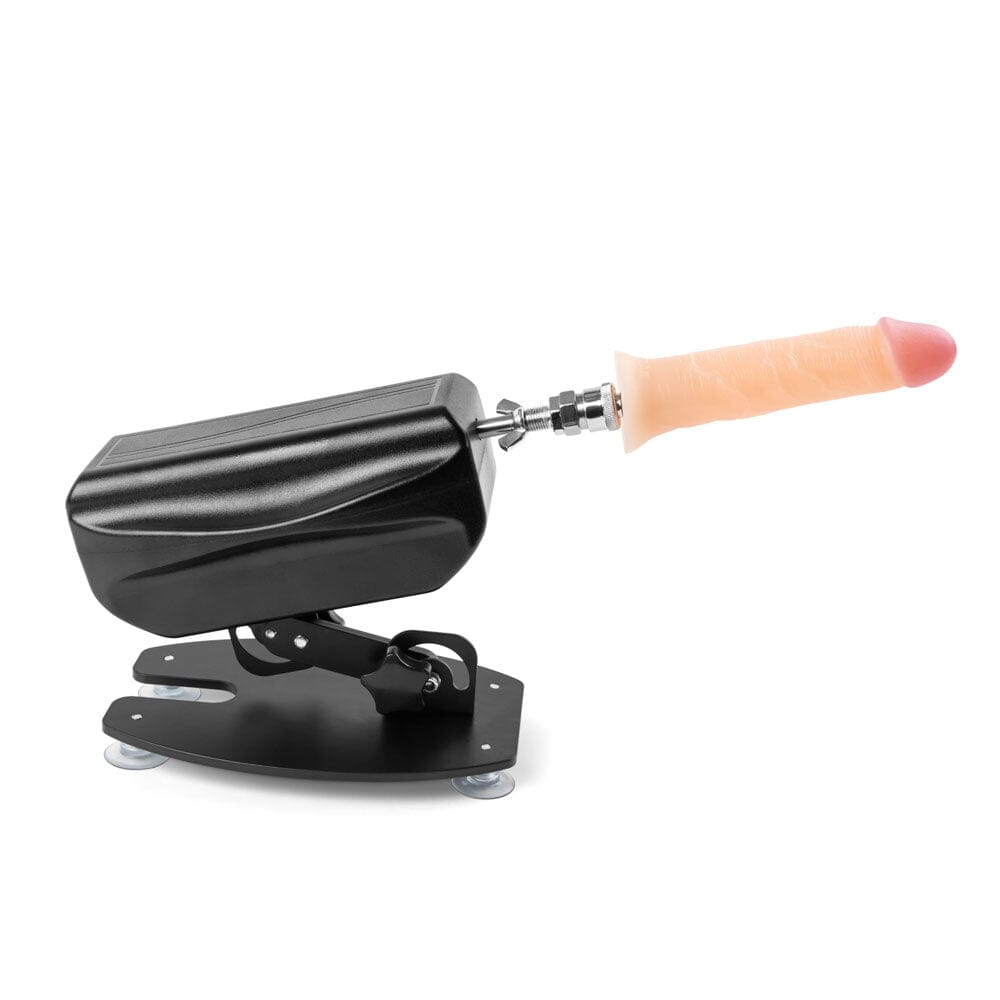 Wireless Remote Control Sex Machine With Realistic Dildo Attachment - The Cowgirl Sex Machine