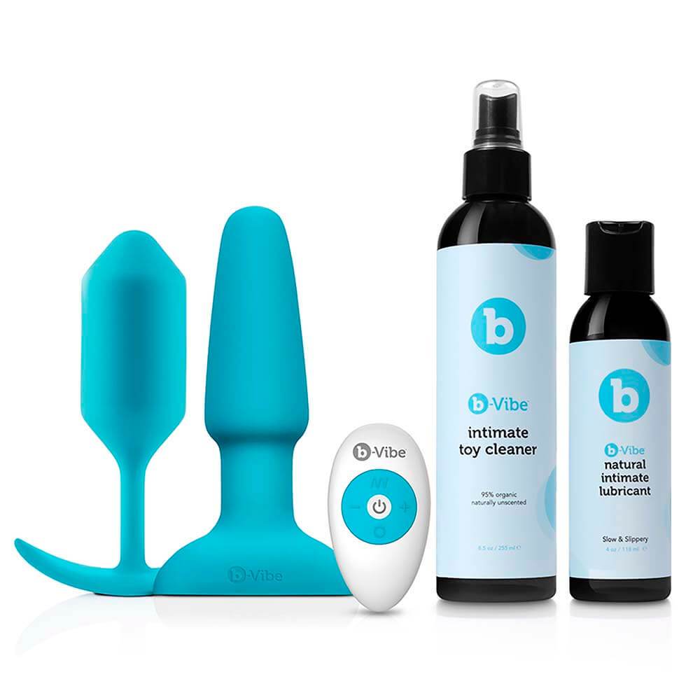 b-Vibe Anal Enthusiast Set - Dual Plug Bundle | Ride The Cowgirl b-Vibe Anal Enthusiast Set - Dual Plug Bundle | Ride The Cowgirl