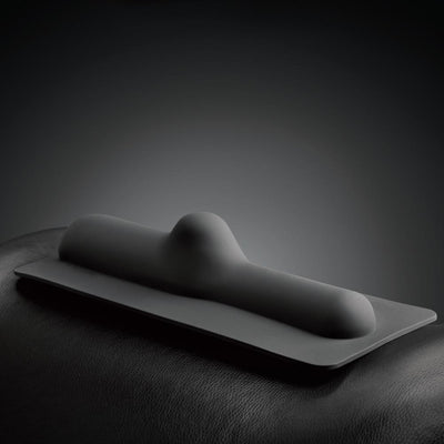 Bareback - Smooth Silicone Attachment Black - The Cowgirl Sex Machine