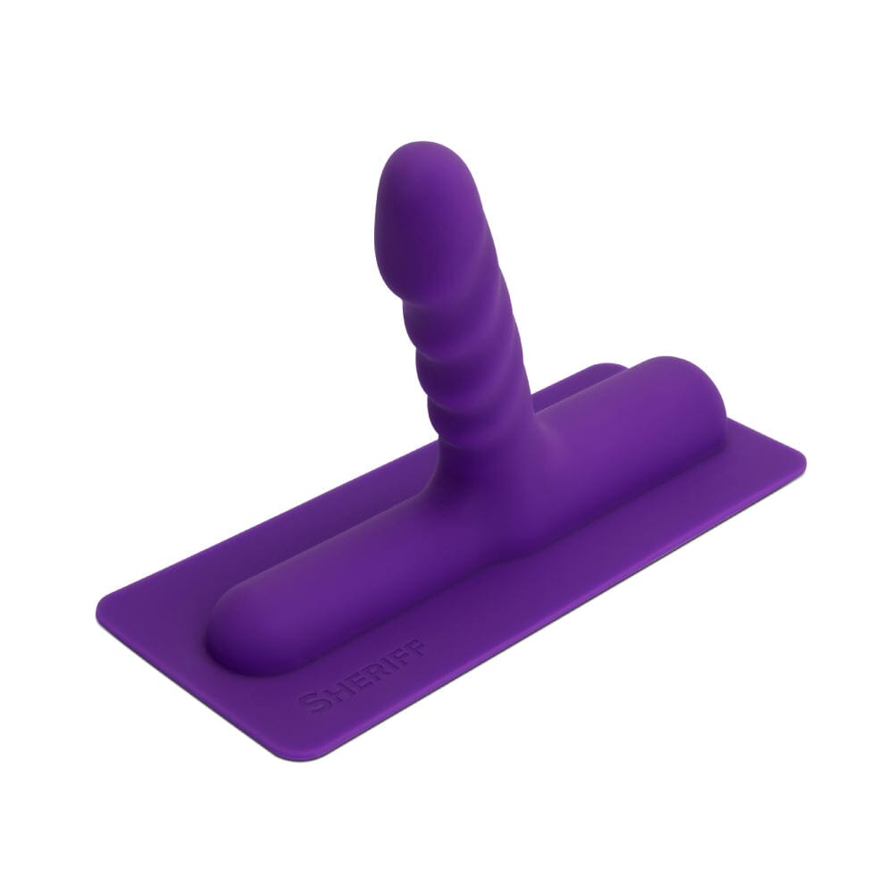 Sheriff Ribbed Silicone Attachment - The Cowgirl Sex Machine