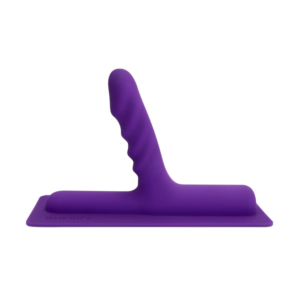 Sheriff Ribbed Silicone Attachment - The Cowgirl Sex Machine