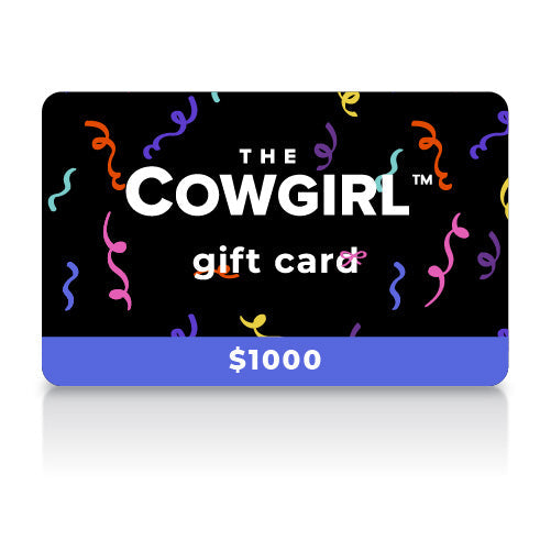 The Cowgirl Gift Card $1,000.00 - The Cowgirl Sex Machine