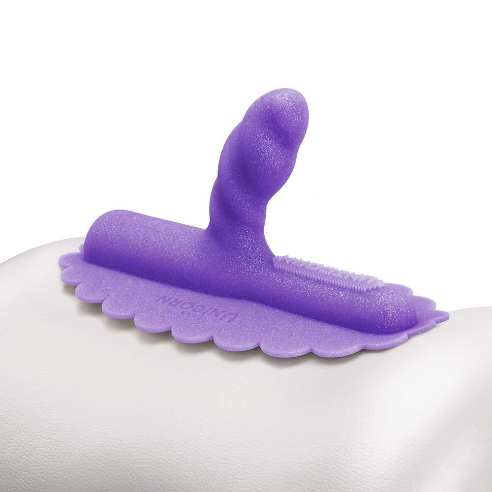 Uni Horn - Twisted Textured Silicone Attachment for The Cowgirl Sex Machine and Unicorn Sex Machine