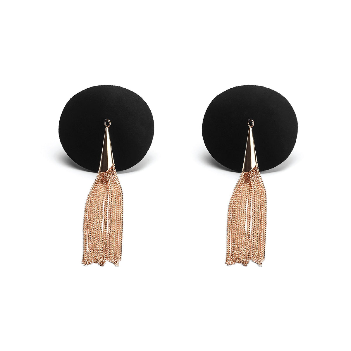 Vinyl Pasties with Rose Gold Tassels at The Cowgirl Shop